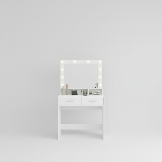 Coiffeuse MINI STAR blanche